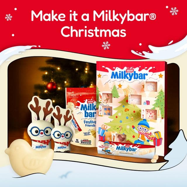 Milkybar 85g White Chocolate Advent Calendar - gallery image 3