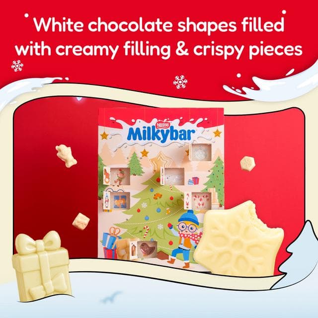 Milkybar 85g White Chocolate Advent Calendar - gallery image 5