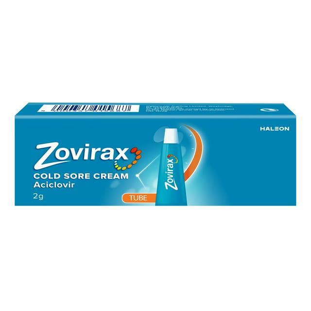 Zovirax Cold Sore Cream, Tube 2g - gallery image 1