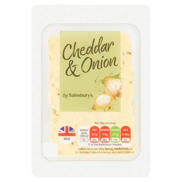 Sainsbury's Cheddar & Onion 200g - gallery image 1