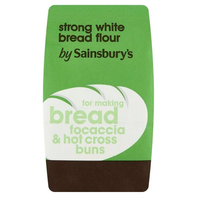 Sainsbury's Strong White Unbleached Bread Flour 1.5kg - gallery image 1