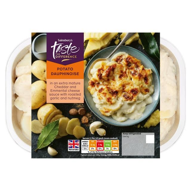 Sainsbury's Potato Dauphinoise, Taste the Difference 400g - gallery image 1