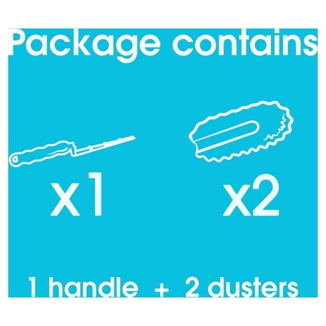 Pledge Dust It Fluffy Duster Starter Pack 1 Handle & 2 Refills - gallery image 2