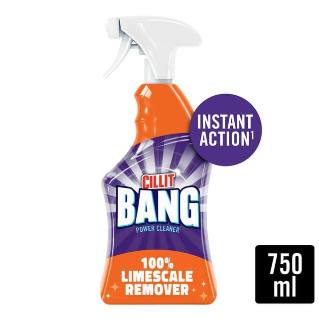 Cillit Bang 100% Limescale Remover Spray 750ml - gallery image 1