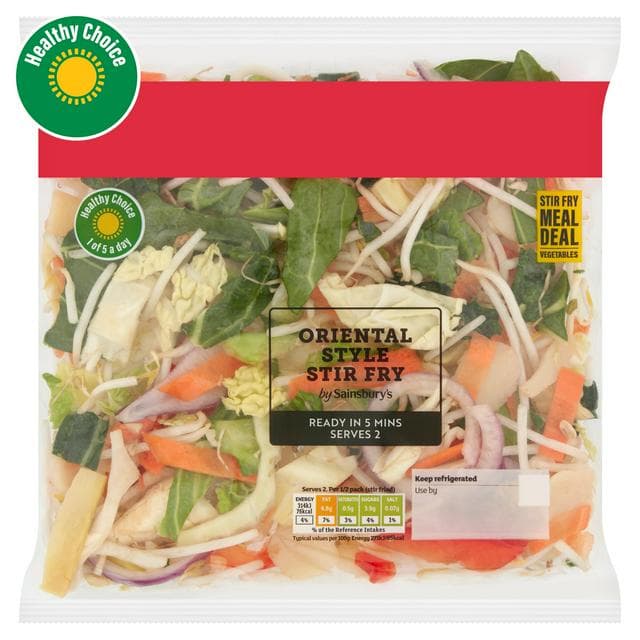Sainsbury's Oriental Vegetable Stir Fry 300g - gallery image 1