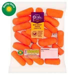 Sainsbury's 240g British Prepared Mini Carrots