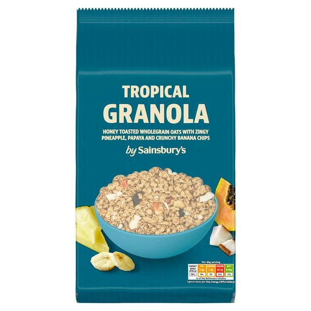 Sainsbury's Granola, Tropical 1kg - gallery image 1
