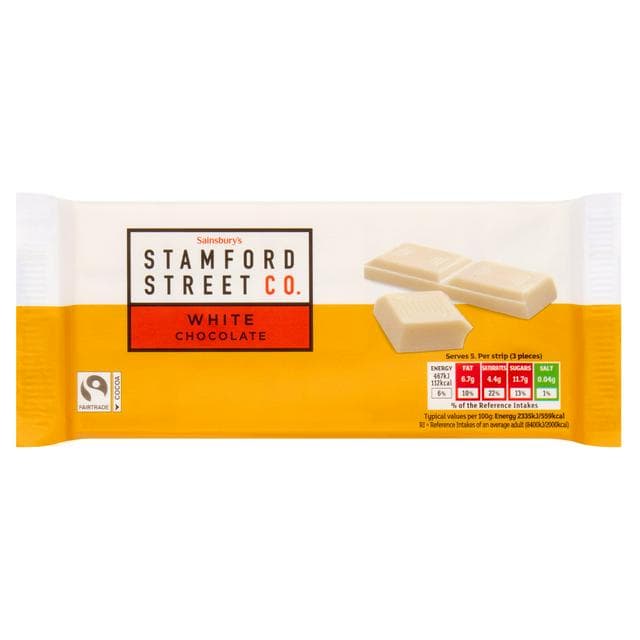 Stamford Street Co. White Chocolate 100g - gallery image 1