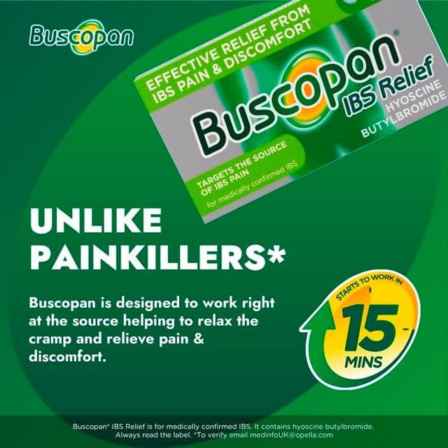 Buscopan IBS Pain Relief Tablets x20 - gallery image 4
