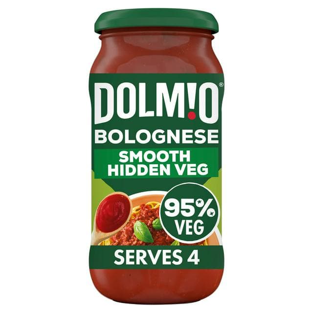 Dolmio Bolognese Smooth Hidden Vegetable Pasta Sauce 450g - gallery image 1