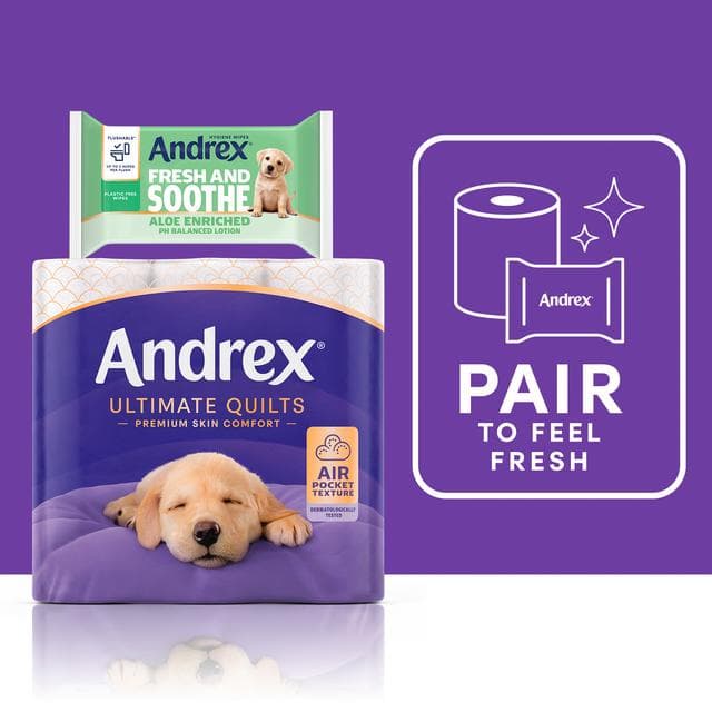Andrex Ultimate Quilts Toilet Rolls x9 - gallery image 3