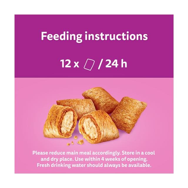 Whiskas Temptations Adult Cat Treat Biscuits with Chicken & Cheese 60g - gallery image 3