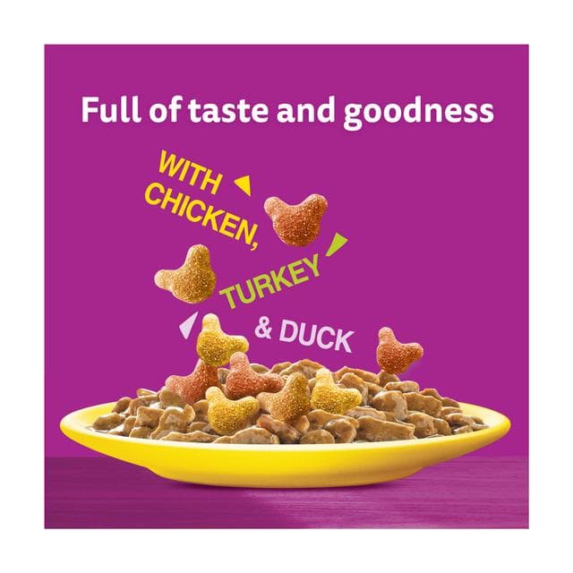Whiskas Crunch Tasty Topping Adult Cat Treat Biscuits 100g - gallery image 4
