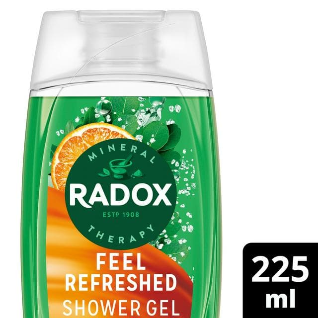 Radox Feel Refreshed Shower Gel Eucalyptus & Citrus Body Wash 225ml - gallery image 1