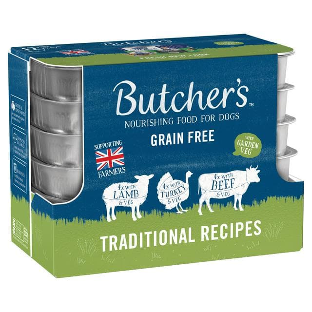 Butcher's Traditional Recipes Dog Food Trays 12x150g - gallery image 1