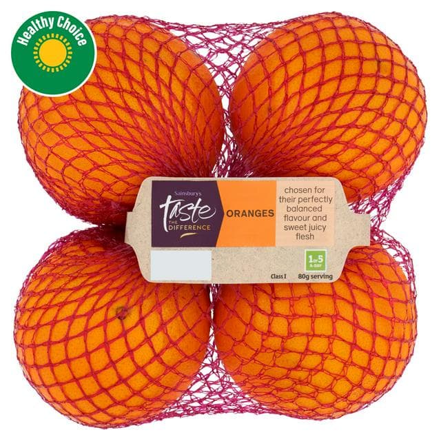 Sainsbury's Oranges, Taste the Difference x4 - gallery image 1