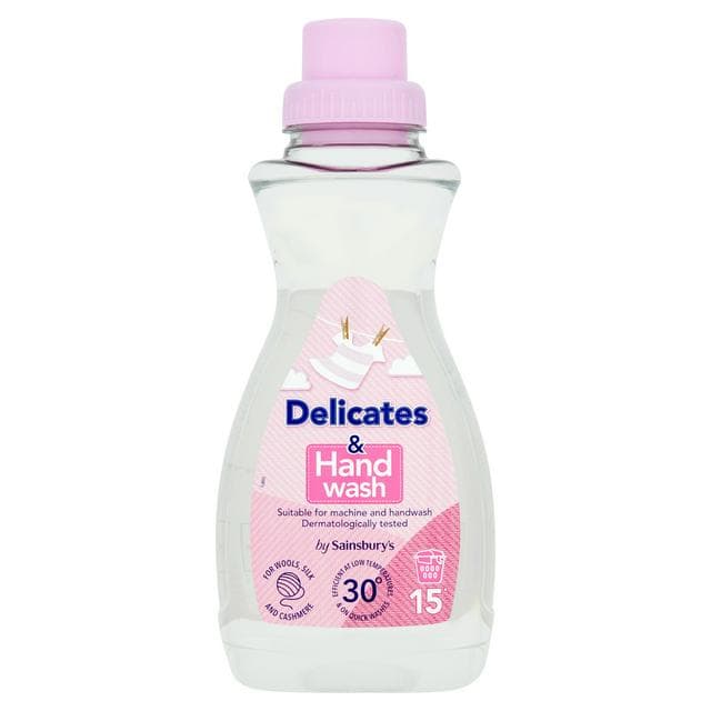 Sainsbury's Laundry Liquid, Delicates 630ml (15 Washes) - gallery image 1
