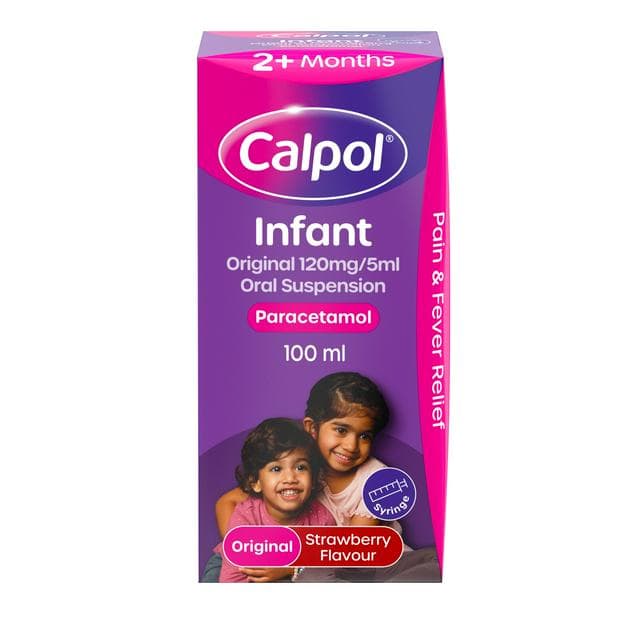 Calpol Infant Oral Suspension Paracetamol For 2+ Months 100ml - gallery image 1