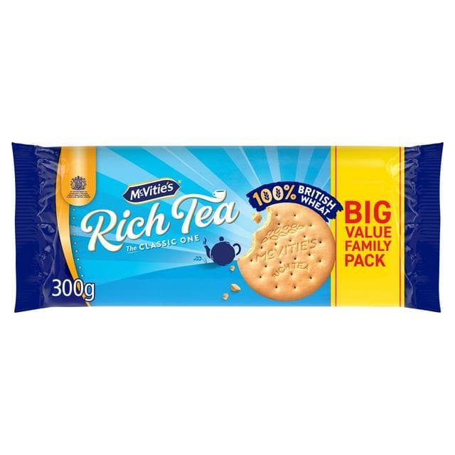 McVitie's Rich Tea The Classic One Twin Pack 2x300g - gallery image 1