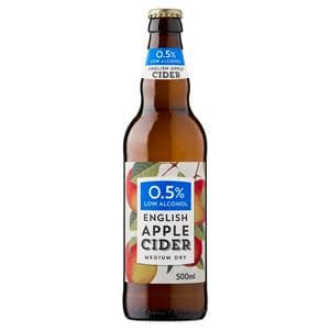 Sainsbury's Medium Dry Low Alcohol Apple Cider 500ml