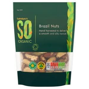 Sainsbury's Brazil Nuts, SO Organic 200g