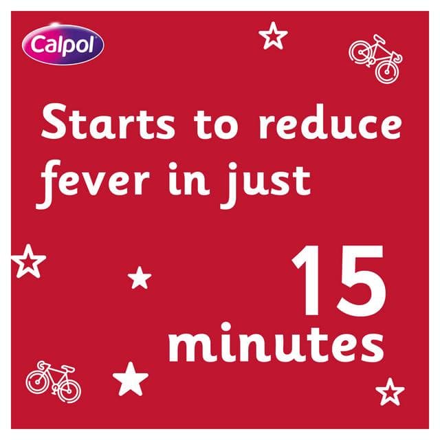 Calpol SixPlus 12 x Fast Melts 6+ Years Strawberry Flavour Paracetamol - gallery image 6