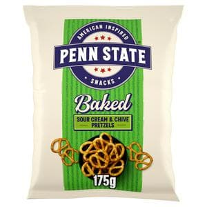 Penn State Sour Cream & Chives Sharing Pretzels 175g