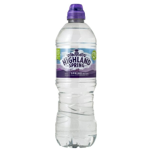 Highland Spring Still Water Sports Cap 750ml - gallery image 1
