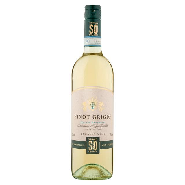 Sainsbury's Pinot Grigio, SO Organic White Wine 75cl - gallery image 1