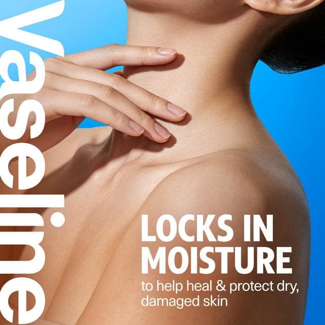 Vaseline Original Petroleum Jelly Moisturiser Locks in Moisture & Heals Dry Skin 50ml - gallery image 2