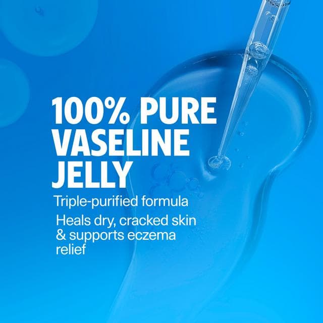Vaseline Original Petroleum Jelly Moisturiser Locks in Moisture & Heals Dry Skin 50ml - gallery image 4