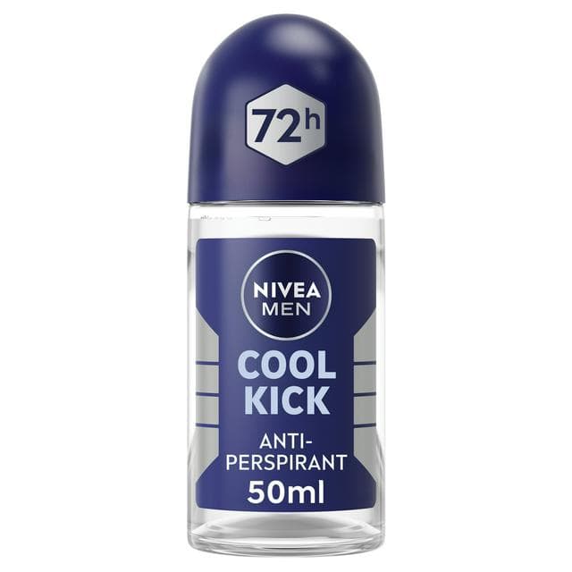 Nivea Men Cool Kick Anti Perspirant Deodorant Roll On 50ml - gallery image 1