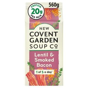 New Covent Garden Soup Co. Lentil & Smoked Bacon 560g