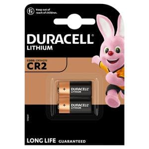 Duracell High Power Lithium CR2 Batteries 3V, pack of 2