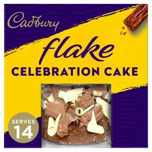 Cadbury Birthday Celebration Flake Chocolate Cake 960g (Serves 14)
