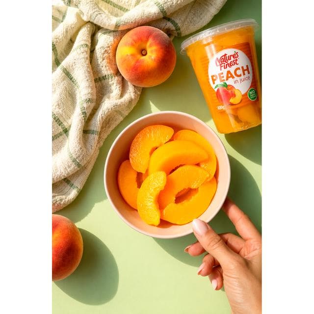Nature's Finest Peach in Juice 400g - gallery image 4