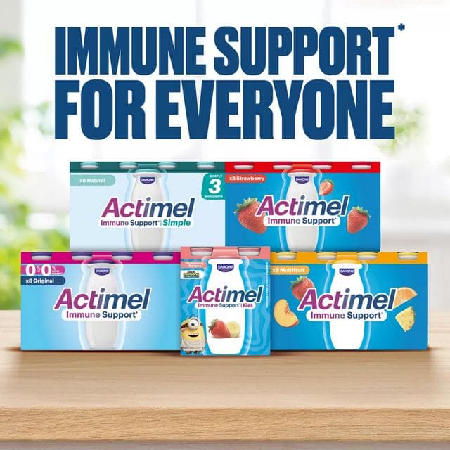 Actimel Original 0% Added Sugar Fat Free Yogurt Drink 12x100g - gallery image 6