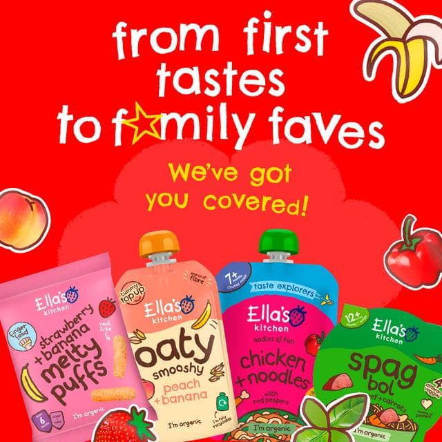 Ella's Kitchen Organic the Red One Smoothie Multipack Baby Food Pouch 6+ Months 5x90g - gallery image 3
