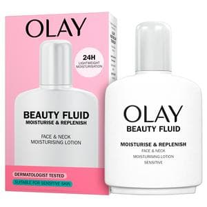 Olay Beauty Fluid Face & Body Moisturiser For Sensitive Skin 200ml