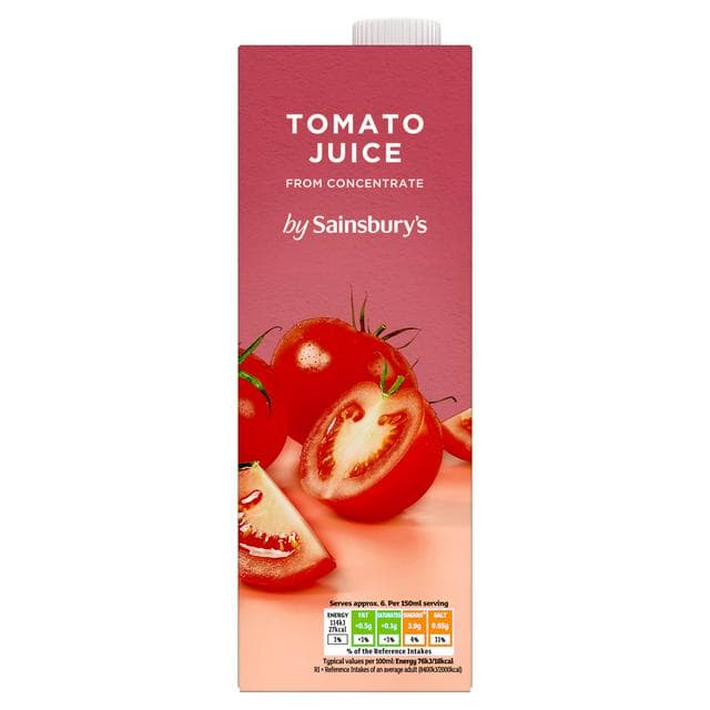 Sainsbury's Tomato Juice 1L - gallery image 1