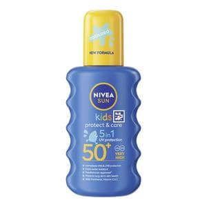 Nivea Sun Kids Protect & Care Coloured Spray SPF 50+ 200ml