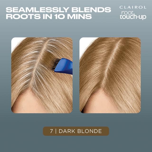 Clairol Root Touch-Up Permanent Hair Dye Dark Blonde 7 - gallery image 2