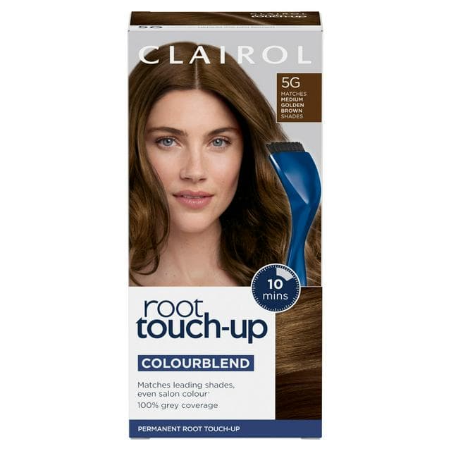 Clairol Root Touch-Up Permanent Hair Dye Medium Golden Brown 5G - gallery image 1
