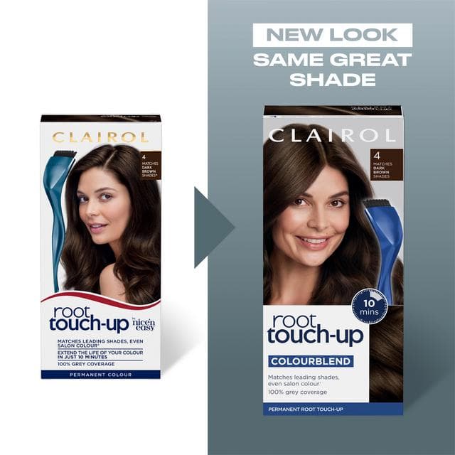 Clairol Root Touch-Up Permanent Hair Dye Medium Golden Brown 5G - gallery image 5