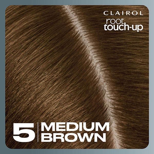 Clairol Root Touch-Up Permanent Hair Dye Medium Brown 5 - gallery image 6