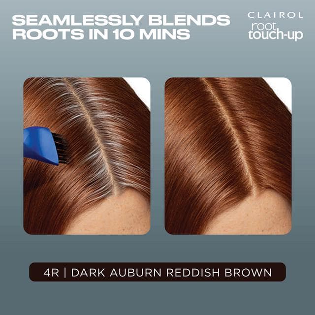Clairol Root Touch Up Permanent Hair Dye Dark Auburn 4R - gallery image 2
