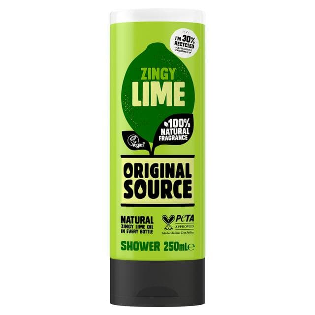 Original Source 250ml Zingy Lime Shower Gel - gallery image 1