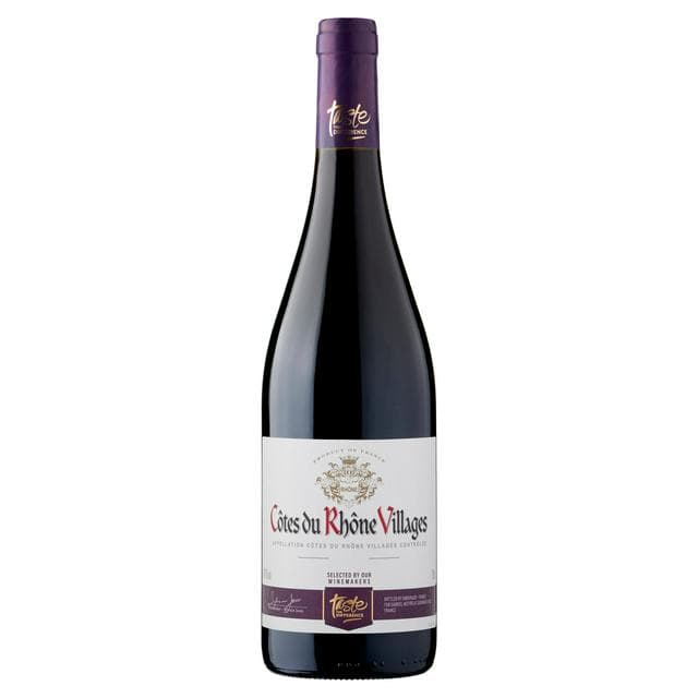 Sainsbury's Côtes du Rhône Villages Red Wine, Taste the Difference 75cl - gallery image 1
