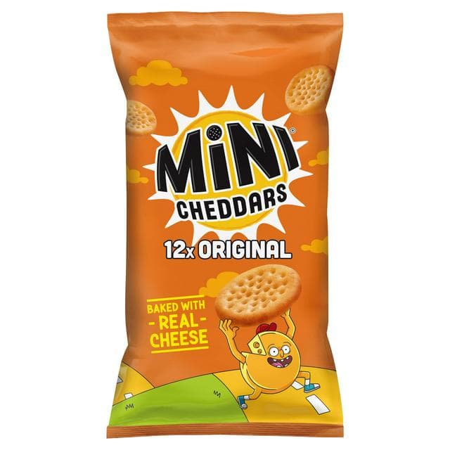 Jacob's Mini Cheddars Original Baked Snacks Multipack 12x23g - gallery image 1