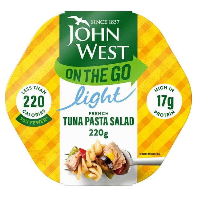 John West Light Lunch, French Tuna Salad 220g - gallery image 1